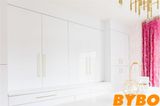 Modern High Glossy Hinged Door Wardrobe (BY-W-116)