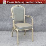 Yc-Zl22-80 China Hot Sale Restaurant Chair with Armrest