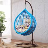 Factory Outdoor Swing, Rattan Furniture, Indoor Egg Hanging Chair (D017A)