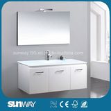 Luxury Contemporary Quality White Bathroom Cabinet with 3 Doors