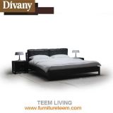 Modern Bedroom Furniture Leather Fabric Double Bed