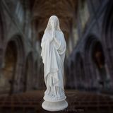 Marble Religious Statue of St. Mary