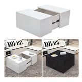 High Gloss Living Room Fancy Modern Extendable Coffee Table