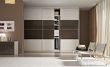 Modern Design Closet with Sliding Door for Bedroom Furniture (V6-WS001)