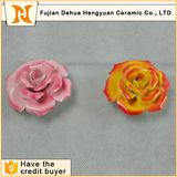 Wholesale Handmade Small Ceramic Flowers Craft for Decoration