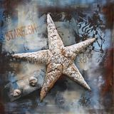 3 D Metal Wall Art Home Decoration for Starfish