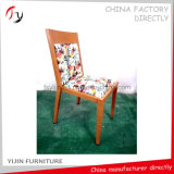 Fabric Wooden Restaurant Booth Dining Chair (FC-159)