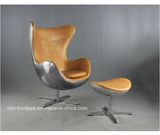 Aluminum Aviator Arne Jacobsen Egg Chair
