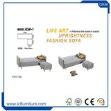 Solid Wood Frame Leather Modern Cheap Sofa Bed Price