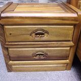 Walnut Solid Wood Cabinet Bedstand/Night Table