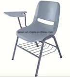 Heavy Duty Plastic Stacking Chair with Tablet Arm for Options (LL-0001)