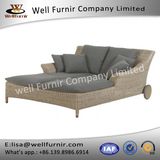 Well Furnir T-056 Garden Furniture Leisure Valentine Double Sunbed Daybed