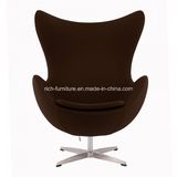 Fiberglass Frame Hotel Bar Egg Leisure Dining Chair Designer Furniture
