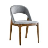 Nordic Wooden Dining Chair for Restaurant Cafe