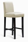 Antique Leather Wooden Hotel Home Restaurant Dining Bar Stool (612B)