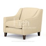 Modern Design Hotel Bedroom Sofa in Fabric (1seater)