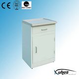 High Quality Hospital Medical ABS Top Steel Bedside Cabinet (K-4)