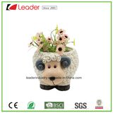 Resin Sheep Flowerpot Figurine for Home and Garden Decoration