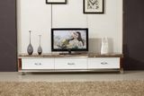 2017 Newest Model Wooden Frame TV Stand with Drawers