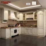 Hot Sell Classic Mahogany Wooden Kitchen Cabinet (GSP5-044)