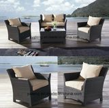 Whole Sell Cheap Outdoor Garden Furniture Sofa Set with Single &Double Seat (YT477-1)