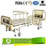 Multifunction 3 Cranks Manual Hospital Bed (CE/FDA/ISO)