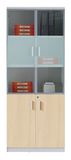 Simple Style Aluminum Glass Door Office Filing Storage Cabinet