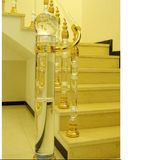 Fashion Crystal Glass Stair Railing Pillar Accessories for Home Decoration