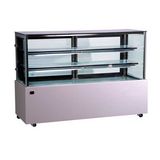 6 Feet Fan Assisted Rectangular Cake Cabinet for Bakery