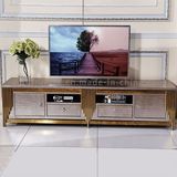 Top 10 Most Popular Rose Golden Steel Frame TV Stand with Drawers
