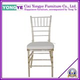 Amber Resin Chiavari Chair with Cushion