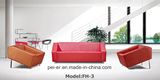 Modern Leather Sectional Office Sofa (FH-3)
