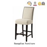 Hot Sale Wood Furniture High Cocktail Chairs Fabric Bar Stools Seats (HD1503)