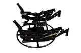 Gravity Operation Black Swivel Mechanism for Fuctional Sofa (4153)