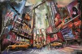 Abstract Hiome Decor Oil Painting 3D for City