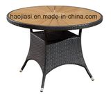 Outdoor / Garden / Patio/ Rattan& Aluminum Table HS6113dt