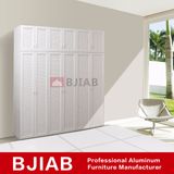 Customized White Oak Modern Metal Home Furniture Aluminum Wardrobe