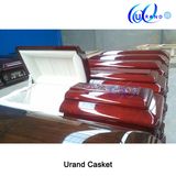 Carve Solid Mahogany Chinese Luxury High Gloss Coffin and Casket