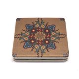 Best Selling Antique Products PU Pocket Mirror Cm-1125