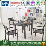 All Aluminum Tube Outdoor Furniture Garden Dining Table Sets (TG-6202)