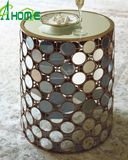 Metal Frame Glossy Coffee/Tea Table