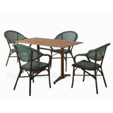 Outdoor Garden Rattan Coffee Shop Furniture (SP-OT117)