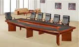 Boardroom Meeting Room Antique Big Long Conference Desk