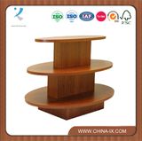 3 Tier Oval Display Table with Durable Laminate Finish