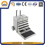 Aluminum Flight Shipping Tool Chest with Big Wheels (HNP-3001)