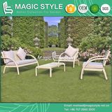 Rattan Sofa with Flower Weaving Modern Sofa Set Wicker Sofa Set (Magic Style)