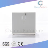 Fashion Grey Color Wooden Bookcase Office File Cabinet (CAS-FC1804)