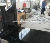 European Black Granite Tombstone, Headstone, Monument for Memorial