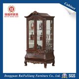 Wood Cabinet with Glass Cabinet Door (Z228)