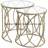 Living Room Furniture Round Glass Coffee Table
